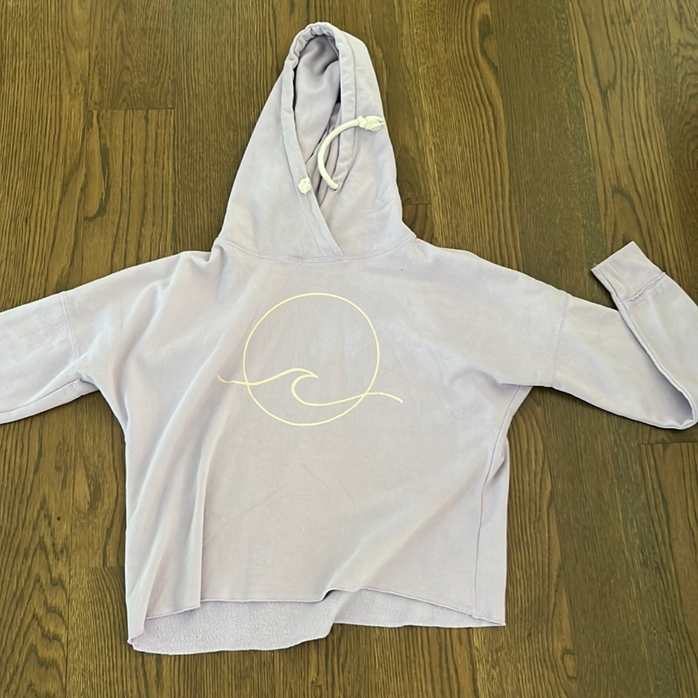 lavander wave hoodie